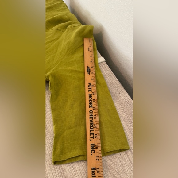 Bryn Walker Noma 100% Linen Tunic Top Asymmetric Lagenlook Cowl Neck Sz Small - Picture 5 of 10